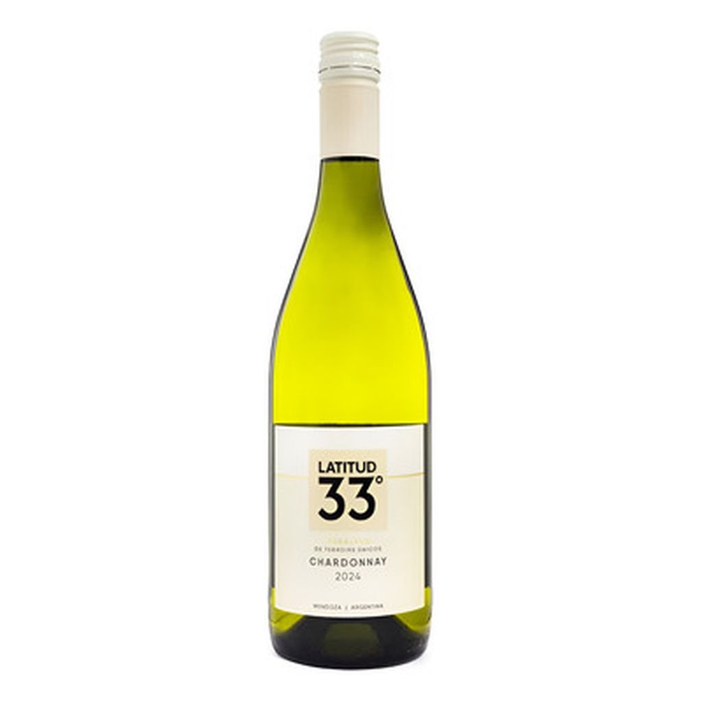 vinho bco latitute 33 chardonnay