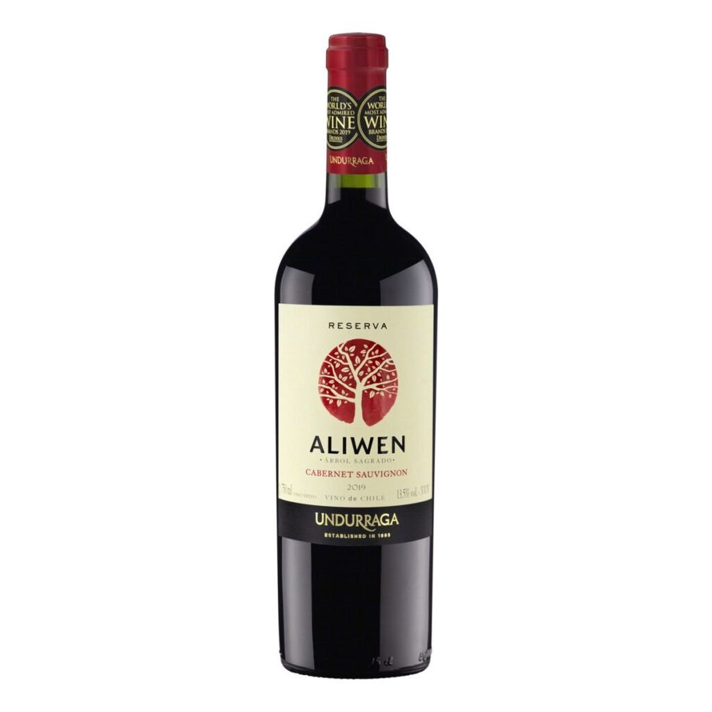 vinho tinto aliwen cabernet sauvignon syrah