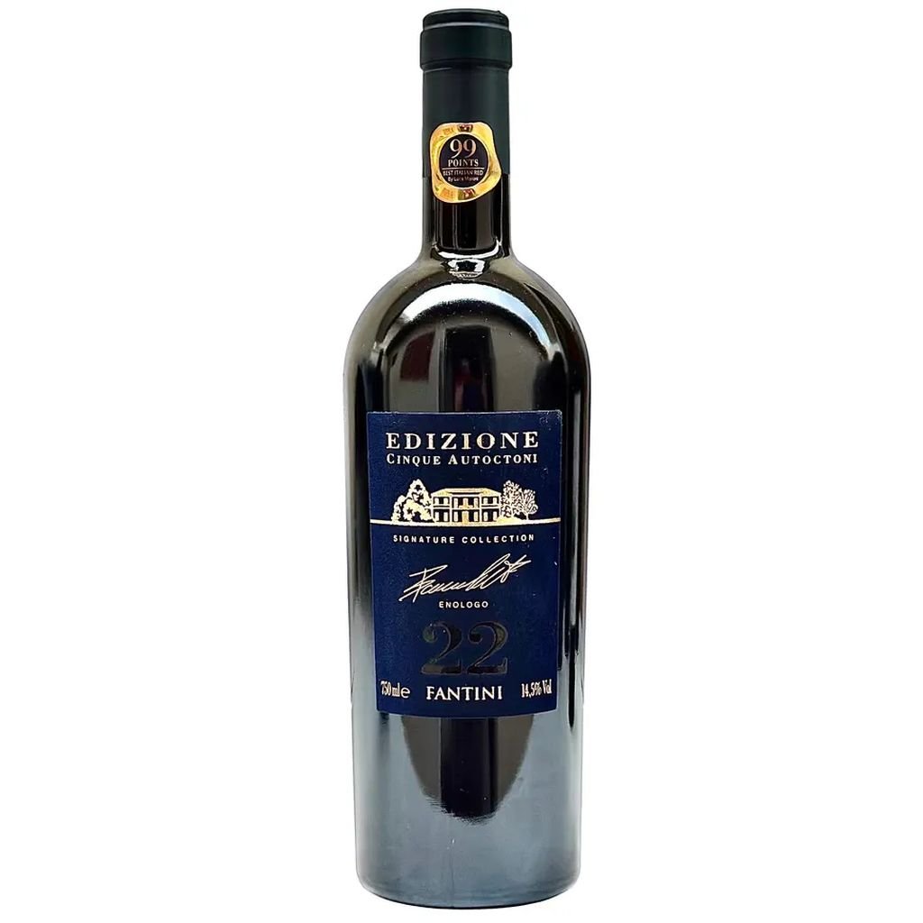 vinho tinto edizione cinque autoctoni