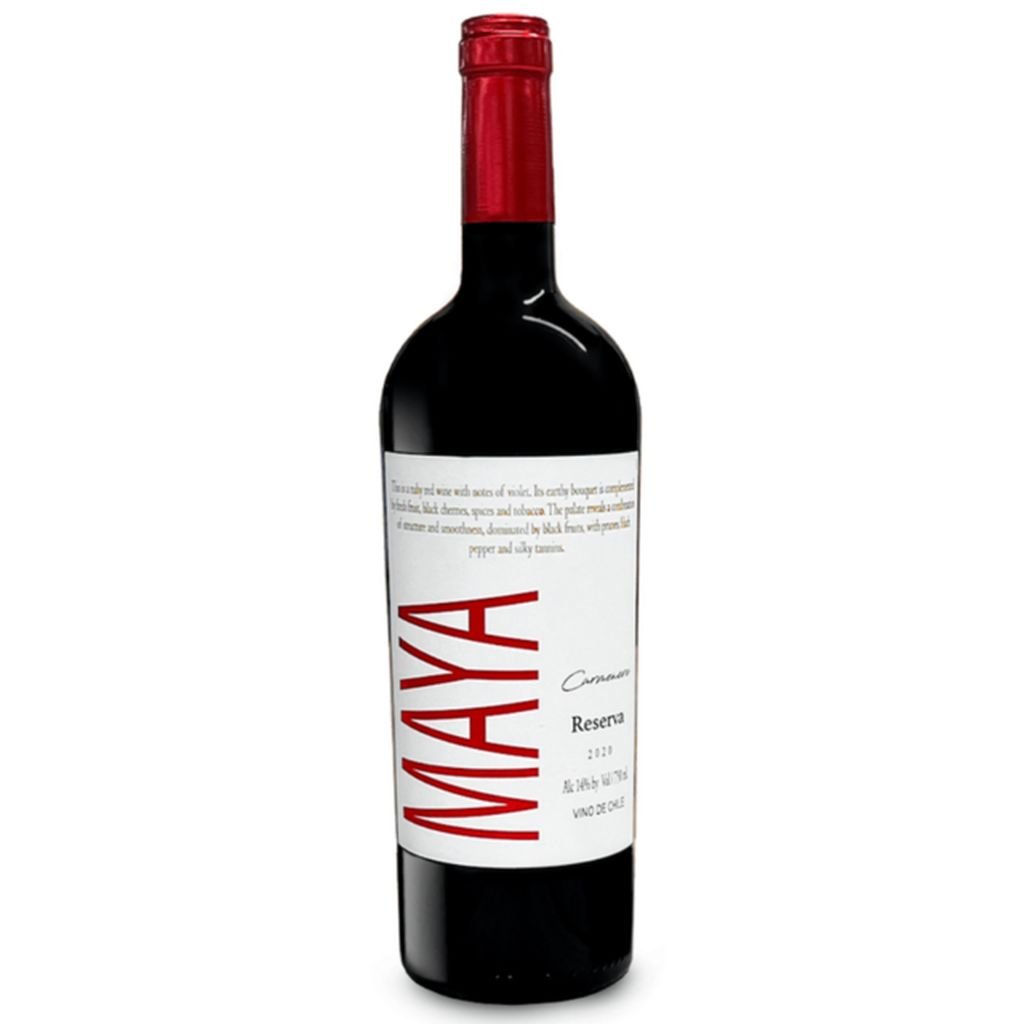 vinho tt maya carmenere reserva