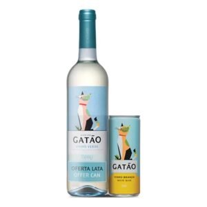vinho verde gato c lata de 250 ml