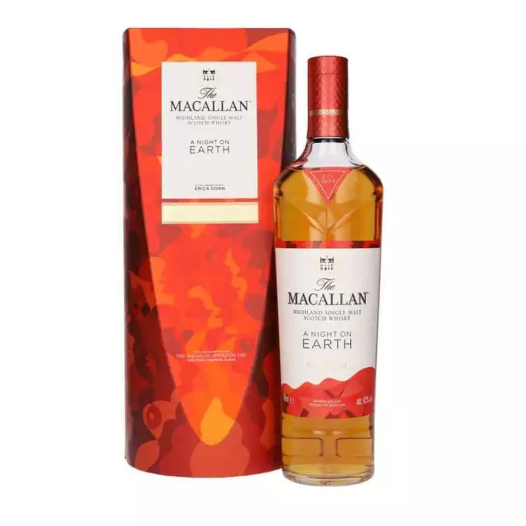 whiskey macallan night on earth