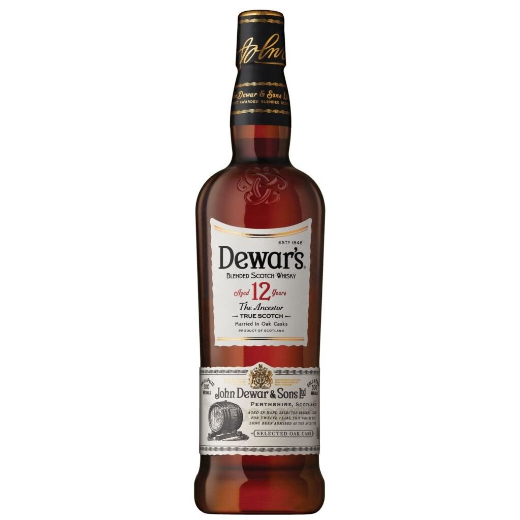 whisky dewars 12 anos
