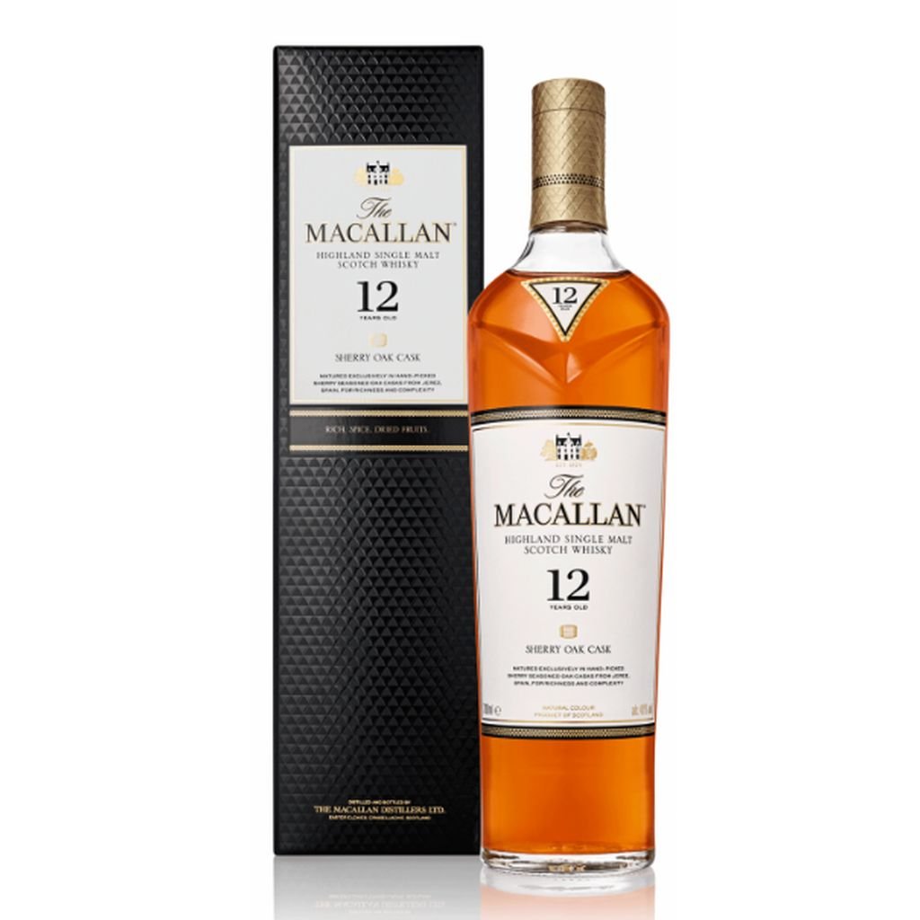 whisky macallan 12 anos sherry oak