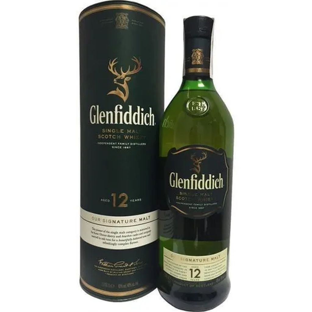 wisky glenfiddich 12 single malt sooth