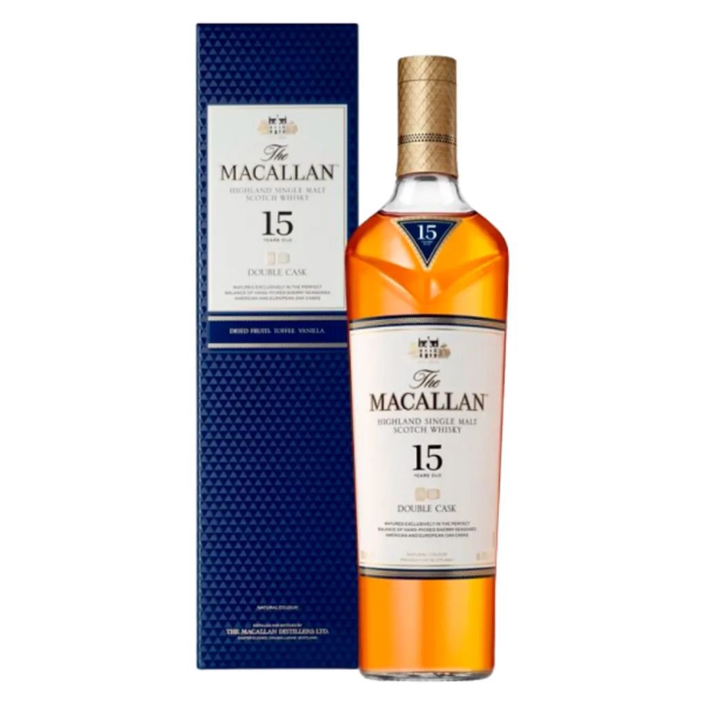 wisky macallan 15 anos double cask